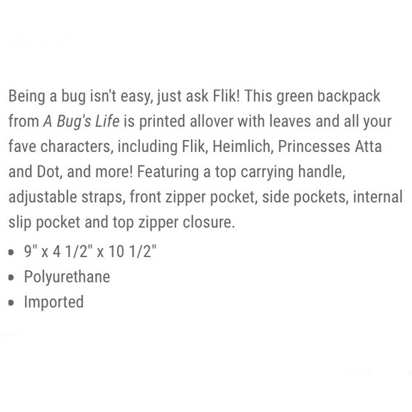 LOUNGEFLY DISNEY PIXAR A Bug’s Life MINI BACKPACK, CARDHOLDER & ENAMEL PINS! - Picture 6 of 13